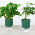 thumbnail image 4 of Flower Pot Automatic Watering Corrosion Resistant PP Succulent Plant Pot for Office, 4 of 9