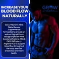 thumbnail image 2 of Grow Vitamin Nitric Oxide Booster Supplements, L Arginine 3150 mg, Extra Strength, 90 Tablets, 2 of 7