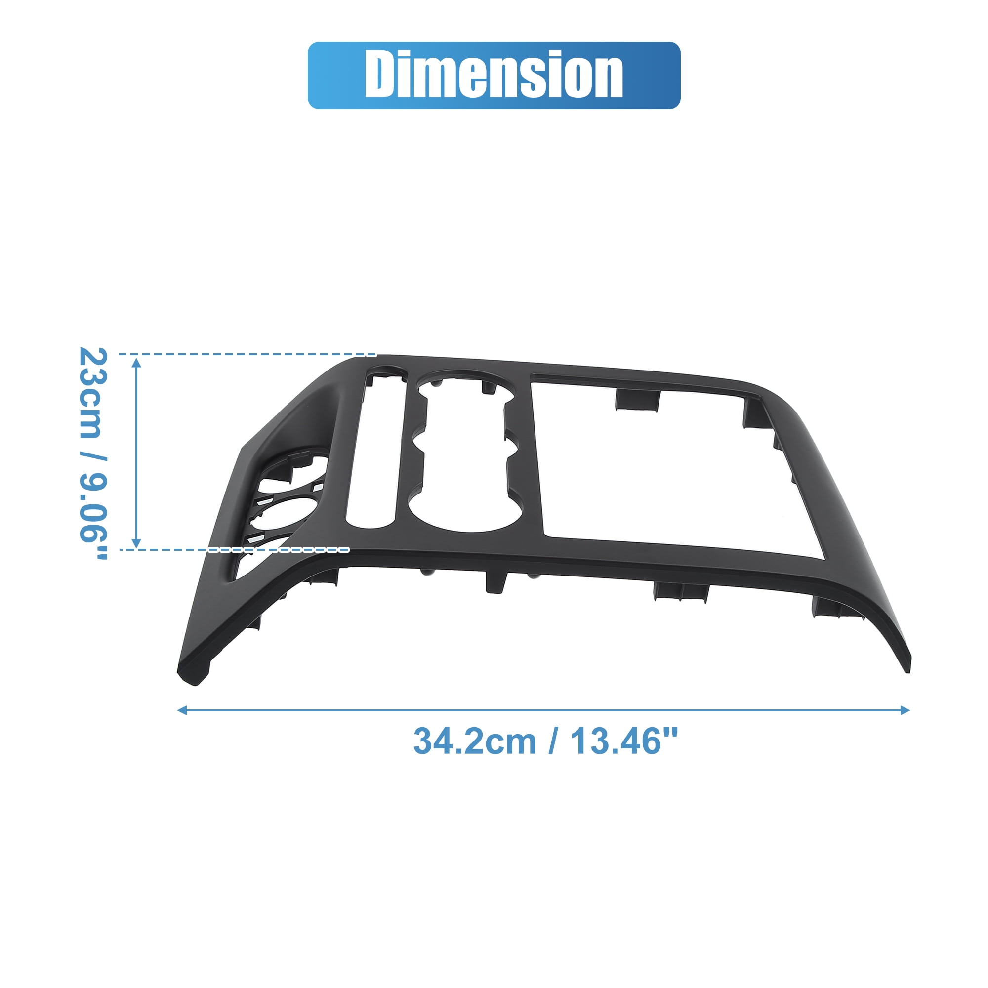 Unique Bargains Front Dash Radio Bezel Center Trim Panel Cover for Ford F-150 2004-20