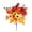 A, variant on Artificial Fall Flower Bouquet â Orange Sunflower Rose with Maple Leaves Arrangement for Table, Wedding, Home Autumn Decoration, 17Inch Never Fades Flowers
