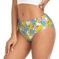 thumbnail image 2 of Balery Colorful Rubber Duck 1 Ropa Interior de Algodón para Mujer con Dibujo – Braguitas Cómodas y Elásticas, Estilo Clásico-Small, 2 of 6