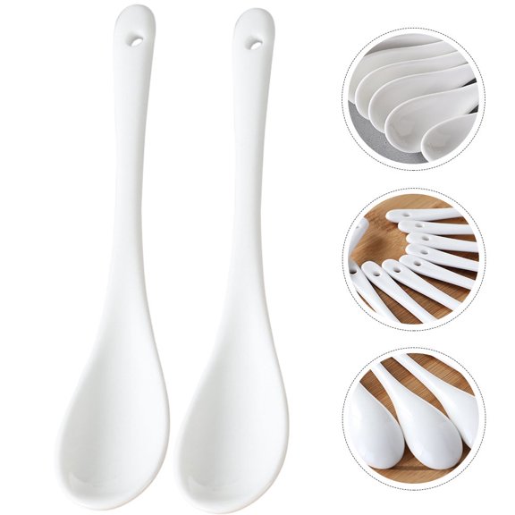 PENIKOKO Ceramic Swizzle Spoons Set for Coffee, Tea, Juice Stirring - , Home Bar Accessories