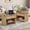 Walnut 1 Drawer, variant on GOCAPTAIN Modern Rattan Nightstand Set of 2 with Charging Station, 2-Drawer Boho Bedside Table for Bedroom, Walnut