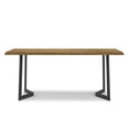 thumbnail image 6 of Simpli Home Watkins SOLID MANGO WOOD and Metal 72 inch x 36 inch Rectangle Modern Dining Table with Inverted Metal Base in Light Brown, 6 of 12