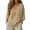 Z25Khaki, variant on Linen Shirts for Women Boho V Neck Cotton Tops Blouse Loose Dressy Beach Tunic Long Sleeve Spring Summer Clothes White XL