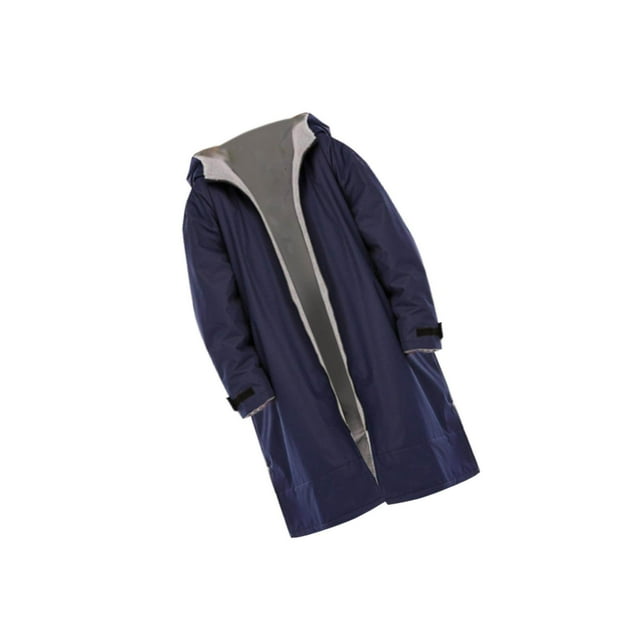 Waterproof Surf Changing Robe Outdoor Pool Changing Robe Jacket Outdoor Lining Coat Lamb Wool Jacket Hooded Cloak