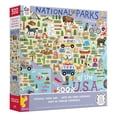 thumbnail image 3 of Rompecabezas con mapa de los parques nacionales de Ceaco, 500 piezas, 3 of 8