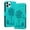 Green, variant on ELEHOLD Case for iPhone 11 Pro, Premium PU Leather Wallet Flip Case Folio Cover with Card Holder Kickstand,Red