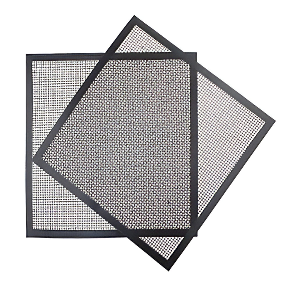 BBQ Grill Mesh Mat Non-stick Grilling Mat Rimming Mesh Mat On Grate ...