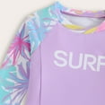 thumbnail image 5 of GYRATEDREAM Girls Rash Guard Swimsuit Two Piece Long Sleeve Bathing Suits Summer Beach Swimwear with UPF 50+ Sun Protection for 4-7Y, 5 of 7