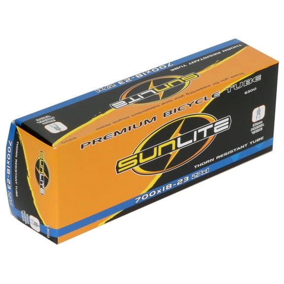 Sunlite 700c 32mm Presta Valve 700x18-23c Thorn Resistant Inner Tube