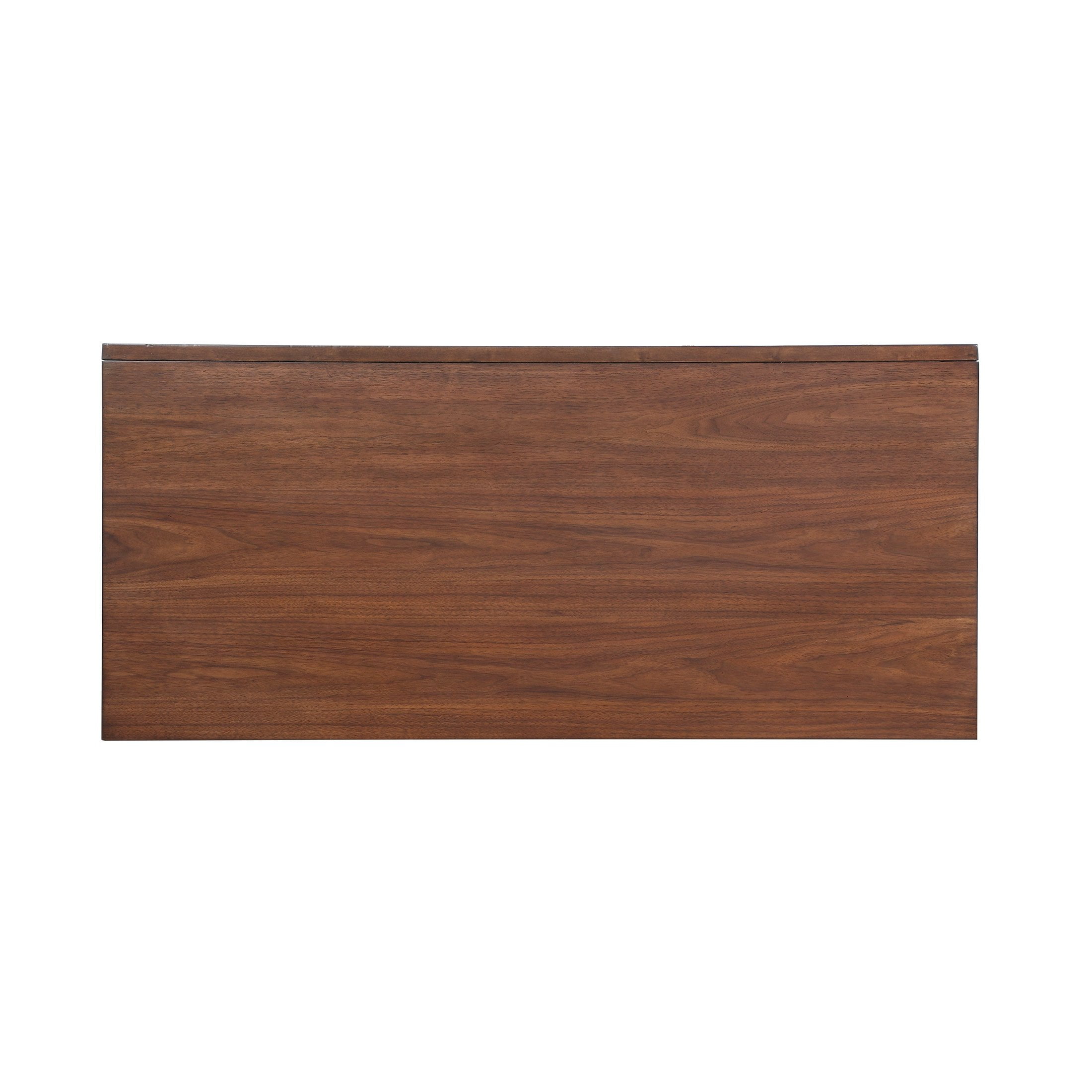 OakvillePark Coburg Counter Height Writing Desk, Brown
