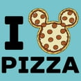 thumbnail image 2 of Girl's Mickey & Friends Mickey Mouse Pizza  Graphic Tee Tahiti Blue X Large, 2 of 4