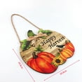 thumbnail image 3 of Kmbangi Decorative Pendant, Letter Cartoon Patterns Pumpkin Shaped Doorplate, 3 of 6