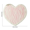 thumbnail image 3 of SLYNSHome Bathroom Rug Valentine's Day Heart Shaped Bath Mat for Bathroom Floor Non Slip Bath Rug for Tub Soft Shaggy Absorbent Shower Mat, 3 of 6