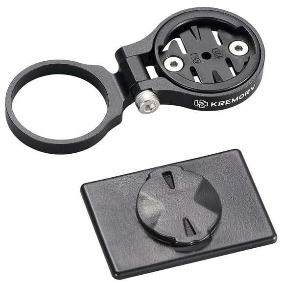 Soporte para vástago de bicicleta KREMORV para Garmin Edge con adaptador adhesivo