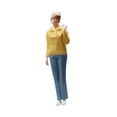 thumbnail image 1 of Figurines Peintes 1/64 Figurines de Fille Simulation de Résine Miniature Jouet Architecture Personnes Figurines Miniature Scène Personnes pour Scène Miniature, 1 of 8