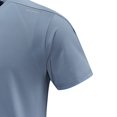 thumbnail image 7 of Men's Quick Dry Running T-Shirt With Nylon & Spandex, Crew Neck Short Sleeve Moisture Wicking Top, Solid Printed Athletic Tee for Gym Workout Fitness Reflective Casual | Zenithor,Gray 2XL, 7 of 7