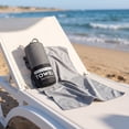 thumbnail image 3 of WWV Home Decoration Double Sided Fleece Sports Towel Portable Quick Dry Absorbent Microfiber Fitness Yoga Swimming Gym Towel with Carry Tube Bag for Family, 3 of 7