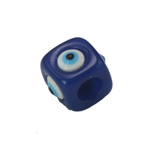 Blue Transparent Dice Beads-dice-blue-trans
