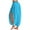 Light Blue, variant on Zaldita Women's Belly Dance Harem Pants Ruched Waistband Side Split Pants Chiffon Bloomers Dancewear White One Size