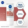 thumbnail image 2 of NIVEA Clinical Whitening Deodorant Natural Tone 96 hour protection antiperspirant for women in roll on 50ml, 2 of 5