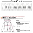 thumbnail image 3 of Uhndy Winter Jackets Coats for Women, Women Fashion Winter Plush Warm Thicken Red Plaid Print Button Woolen Jacket Women Coat Christmas Gifts for Women, 3 of 6