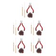 thumbnail image 1 of Goriertaly Efficient 500x Micro Link Rings Beads Plier Hook Pulling Needle Tools for Hair Extension Professionals 3 5Set, 1 of 6