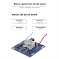 thumbnail image 2 of Kit de Caja de Batería de Iones de Litio de 21 V, Accesorios para Paquete de Batería con Placa de Circuito para Celdas de Batería 18650, Accesorios para Herramientas Eléctricas, 2 of 5