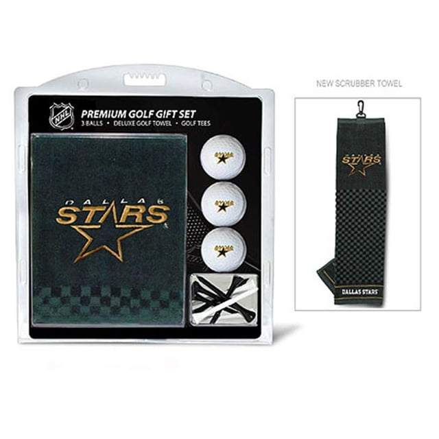 Team Golf 13820 Dallas Stars Embroidered Towel Gift Set