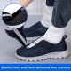 thumbnail image 3 of Deporte Con Ligeras para Edema Zapatos Ortopédicos Sin Cordones Diabéticos Cierre Ajustable Absorción Impactos Personas Mayores, 3 of 9