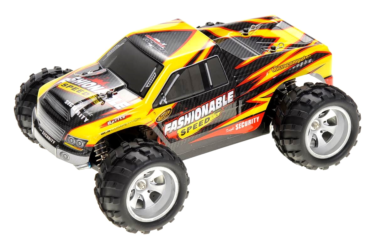New 118 RC 2.4Gh 4WD Remote Control OffRoad Truck (Yellow)
