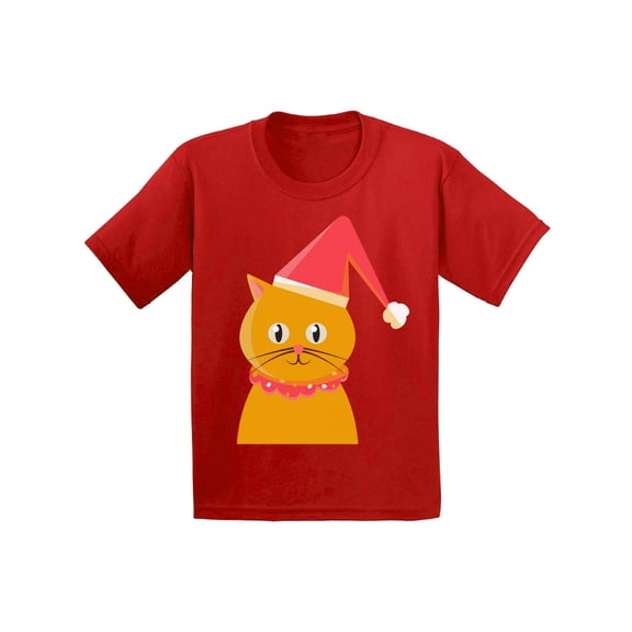 Awkward Styles Xmas T-Shirt for Baby Boys Girls Christmas Cat Baby Shirt