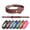 Dark Brown, variant on Leather Collar Collar Pet Dog Collar Tracking Full Grain Cowhide Detachable