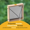 thumbnail image 6 of Birds Choice SNHPF125 Hanging Tray, Recycled Hanging Feeder w/ Collapsible Steel Hanging Rods, Small, 6 of 10