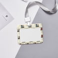 thumbnail image 6 of Susaid Retro Steampunk Vehicle Print ID Badge Holder with Double-Sided Windows Horizontal Hard Plastic Case Black Card Protector Pouch for Office School ID Credit Cards, 6 of 7