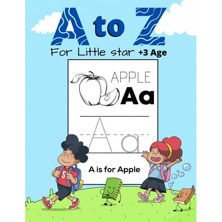 ISBN 9780250110261 product image for A to Z: For little star (+3 Age) - Alphabet Handwriting Practice workbook for ki | upcitemdb.com