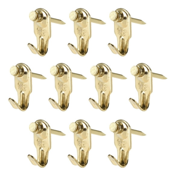 Colgadores de cuadros, Kit de ganchos para colgar marcos de fotos con clavos, Sostiene 10 libras, 25 pcs