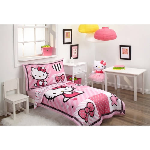 hello kitty crib bedding walmart