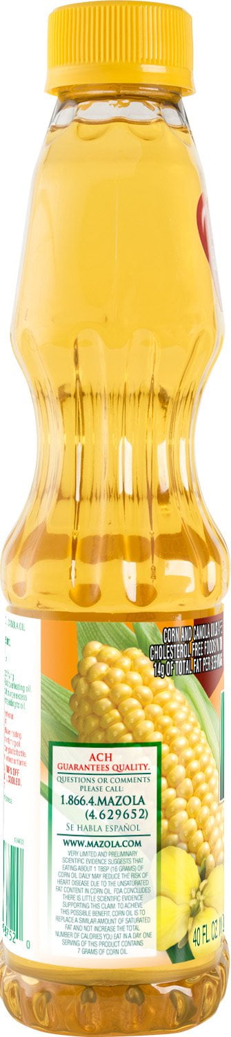 (3 pack) Mazola Corn Oil Plus, 40 fl oz