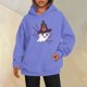thumbnail image 1 of Sudaderas con capucha de fantasmas de Halloween Retro para mujer, sudadera divertida de Halloween, jerséis de estilo gótico, Top informal Vintage, 1 of 4