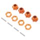 thumbnail image 1 of Adaptadores de cubos de rueda hexagonales, 4 piezas Ruedas de rueda hexagonales de 17 mm Extensión de cubo hexagonal Adaptador de cubo de rueda hexagonal Funcionamiento suave, 1 of 8