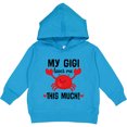 thumbnail image 2 of Inktastic My Gigi Loves Me Grandkids Toddler Hoodie, 2 of 4