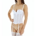 thumbnail image 2 of Women's Carnival 337 Backless Tuxedo Bustier (White 38C), 2 of 4