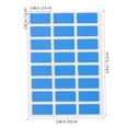 thumbnail image 4 of QUMIIRITY 6Ud Pegatinas Rectangulares De Material Premium Autoadhesivas Para Codificación Y Etiquetado, 4 of 4