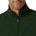 thumbnail image 3 of Chaps Men's & Big Men's Cotton Interlock Quarter Zip Mock Neck, 3 of 5