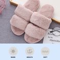 thumbnail image 5 of Fluffy Womens Slippers Faux Fur Slip On Orthotic Slippers with Arch Support for Plantar Fasciitis Relief, 5 of 5
