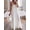 (Fashion 48)White, variant on Aimik Women's Casual Sleeveless Spaghetti Strap U-Neck Regular Pleated Plus Size Long Dress Summer Loose Maxi Dress