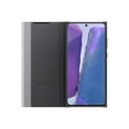 thumbnail image 2 of Samsung S-View Flip Cover EF-ZN980 - Flip cover for cell phone - black - for Galaxy Note20, Note20 5G, 2 of 4