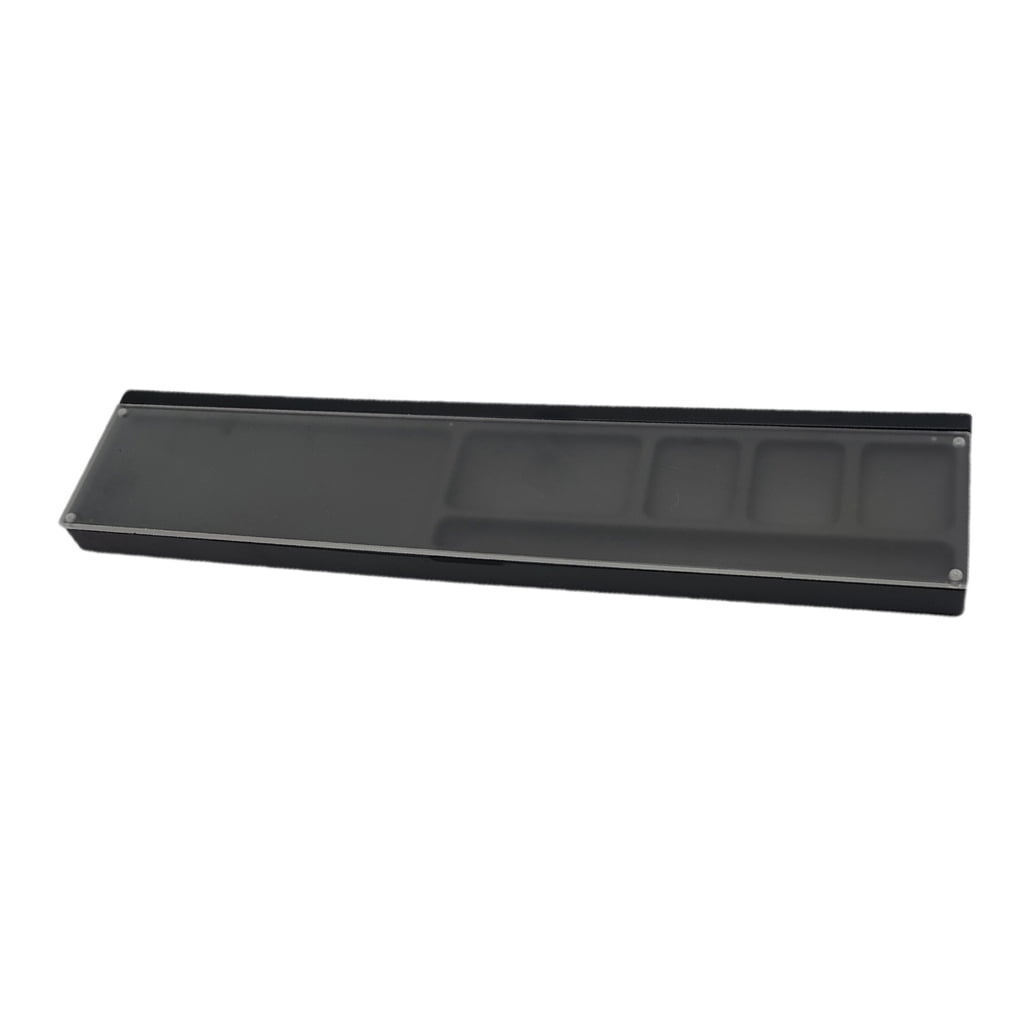 Keyboard Wrist Rest Pad Ergonomic Acrylic Support Desktop Storage Box for Office